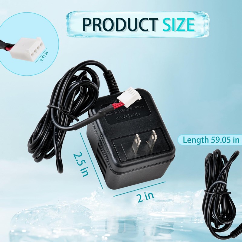 V3186-06 12VAC Water Softener Power Supply AC Transformer Replacement for