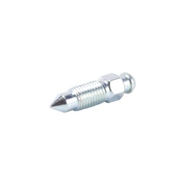 Hoite 4Pcs M8x1mm Bolt Bleed Screw with Dust Cap Galvanized Metal for Disc Brake Caliper Exhaust Motorcycle Car Brake Pump Accessories