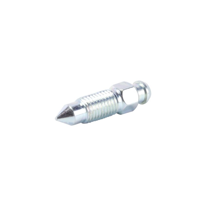 Hoite 4Pcs M8x1mm Bolt Bleed Screw with Dust Cap Galvanized