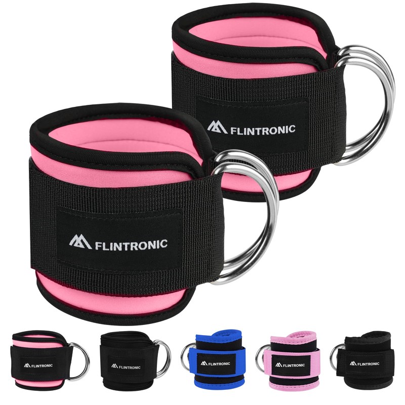 flintronic Foot Loops, Cable Pull with D-Rings, Foot Straps for