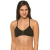 JOLYN Tomcat Bikini Top - Tie Back Women's Athletic Swimsuit