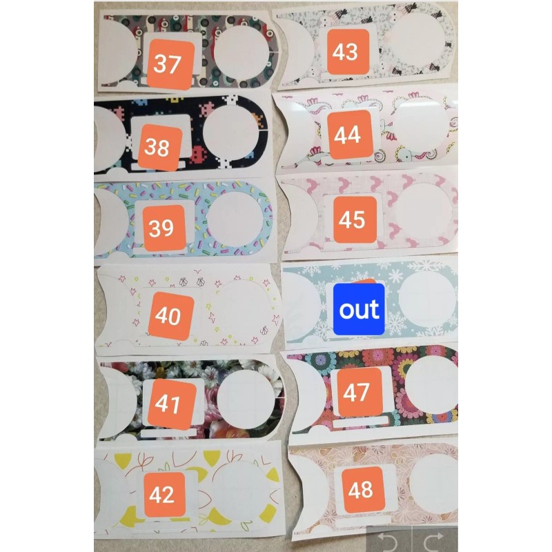 Vocera Badge Vinyl Skins Removable