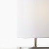 Lightbox Table Lamp with Wireless Charging & Fabric Lamp Shade,
