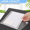 Pack of 50 A5 Document Wallets Waterproof Document Folders for