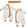 Baby Sleep Bag with Feet 2.5 TOG Removable Sleeve Wearable