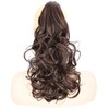 BOBIYA 13 Inches Claw Clip in Loose Curly Synthetic Wrap