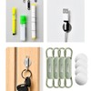 MEELYHOME 4 Pcs Magnetic Pen Holder for Desk, Refrigerator, Whiteboard,