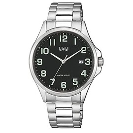 Q&Q Classic Watch A480J2XXY, silver, Strap.