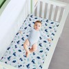 JISEN 3 Piece Crib Bedding Set Crib Quilt Crib Sheet
