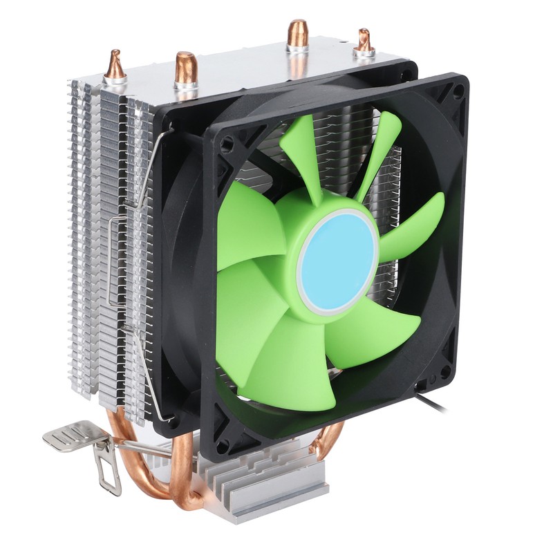 CPU Cooling Fan Pure Copper Double Heat Pipe Mute Universal