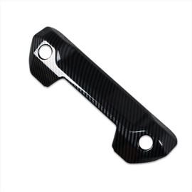 Beautost Fit for Toyota Tundra 2022 2023 2024 2025 2026 Rear Tailgate Door Bowl Handle Cover Trim (Carbon Fiber Black)