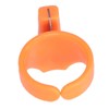 15Pcs Ring Sewing Thimble Ring Finger, Plastic Quilting Thread Cutter