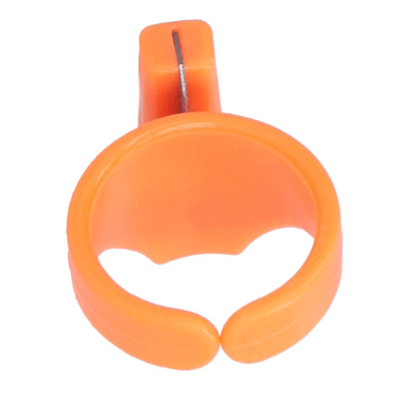 15Pcs Ring Sewing Thimble Ring Finger, Plastic Quilting Thread Cutter
