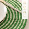 Round Placemats, Jute Placemat, Natural Handmade, 38 x 38 cm,