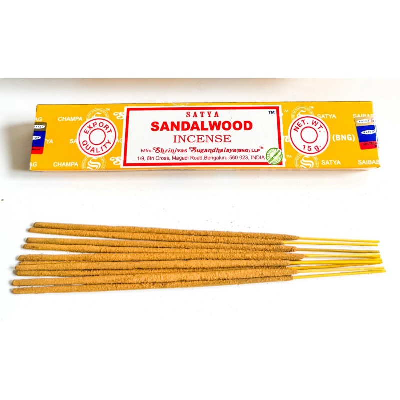 Satya Sandalwood Incense Sticks - Aromatherapy - U Pick Quantity