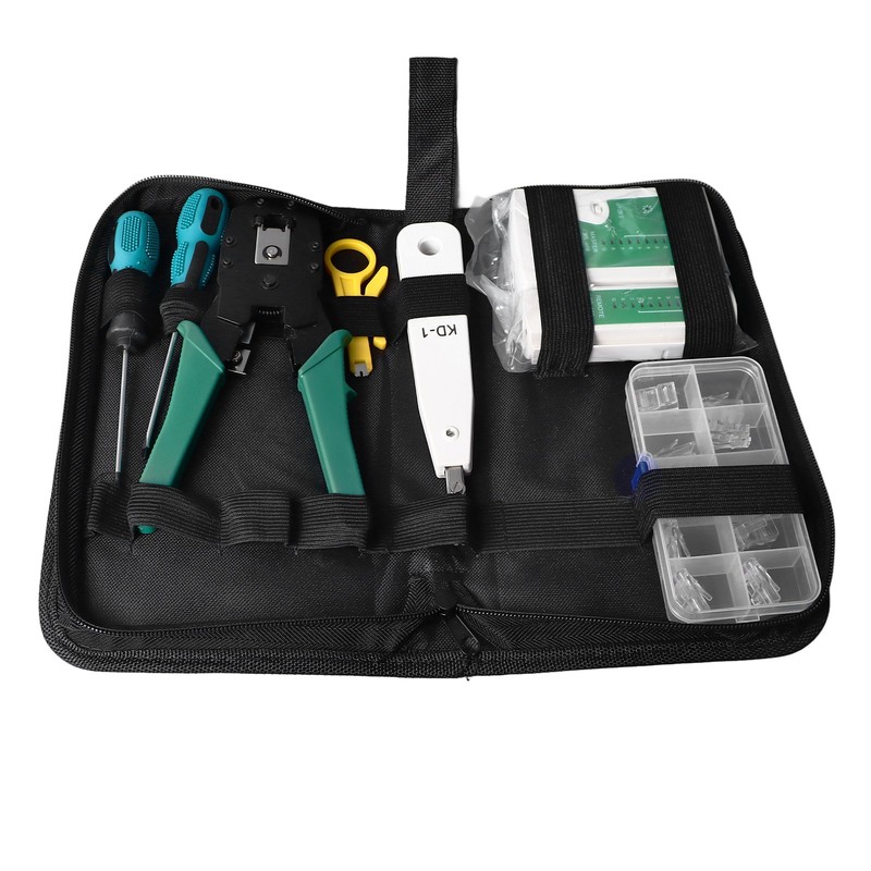 Network Tool Kit Installation Tools Set Household Tester Pliers Combination