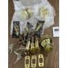 Schlage 3 Pack Defiant Single-Cylinder Deadbolt Bright Brass Finish Keyed