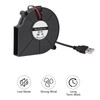 4PCS 7515 Cooling USB Blower Fan 3D Printer DC 5V