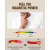 Jecanori Copper Magnetic Bracelet & Ring for Men,Pure Copper Cross