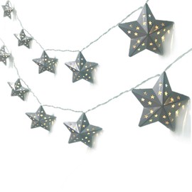 ACRAFT Twinkle Star String Lights Plug in Fairy Lights for Bedroom with End-to-end Connector Ambient Lighting Night Lights Nursery Light for Thanksgiving Decorations Christmas Lights