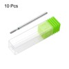 sourcing map 10pcs 100-120 Grits Diamond Grinding Bit 2mm Cylindrical