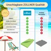 ZOLLNER Microfibre Beach Towel - Lightweight and Absorbent Towel in