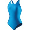 Speedo Solid Ultraback Moderate - Blue, 12