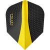 Harrows Retina Dart Flights - 100 Micron - Extra Strong - Standard - 5 Sets (15) (Yellow)