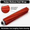 FUNFDWU 2-Pack Rubber Roller Brush, Replacement Parts Compatible with Roborock