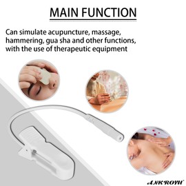 2.0 Mm Ear Clip Electrode, Tens Ear Clips for Vagus Nerve Stimulation, Ear Clips for Tens Unit, Electrode Wire Connection Cable to Promote Blood Circulation and for a Healthy Body (30PCS)