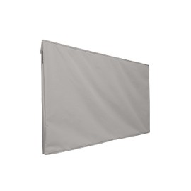 Covermates Outdoor Half TV Cover – Various Sizes, Heavy-Duty Polyester, Weatherproof, Dustproof, Cinching Drawcord, Outdoor TV Covers, 70-73 Inch Screen Size, Ripstop Grey