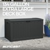 Suncast 134-Gal. Waterproof Resin Extra-Large Outdoor Patio Deck Box with