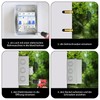 Surface-Mounted Fuse Box, Small Distribution Board Surface-Mounted with FI Switch,