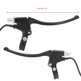 Palanca de Freno de, Freno de de Bicicleta Eléctrica, Ligero para Manillares de 2,2 Cm de Diámetro, Bicicletas Eléctricas y Scooters