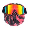 Yemax Cycling Glasses, Motorcycle Glasses, Protective Sunglasses, Full Face Goggles,