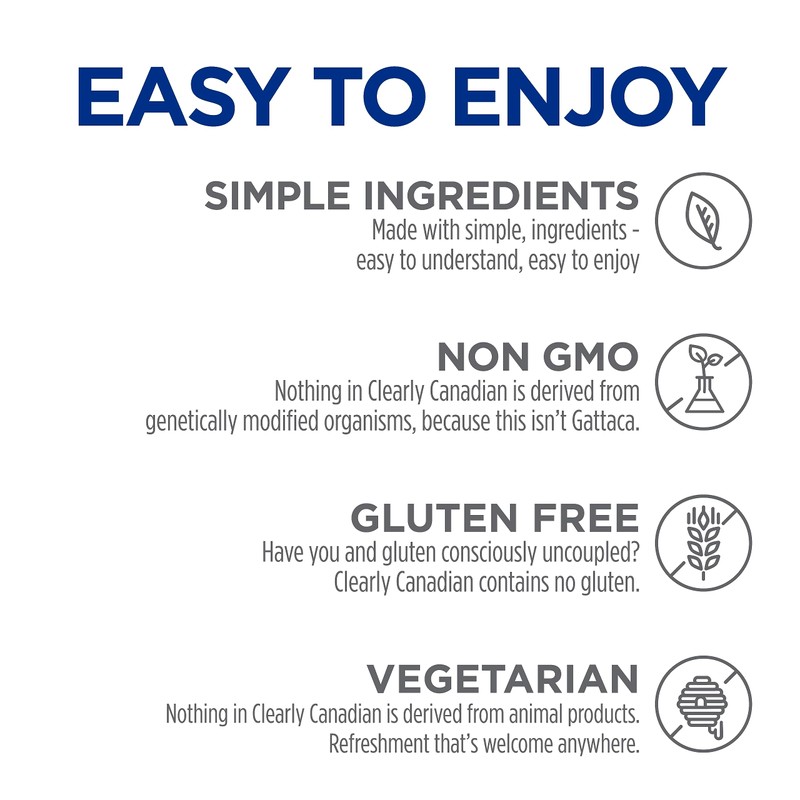Clearly Canadian Clearly Sparkling Limon Essence Unsweetened Flavored Sparkling Mineral