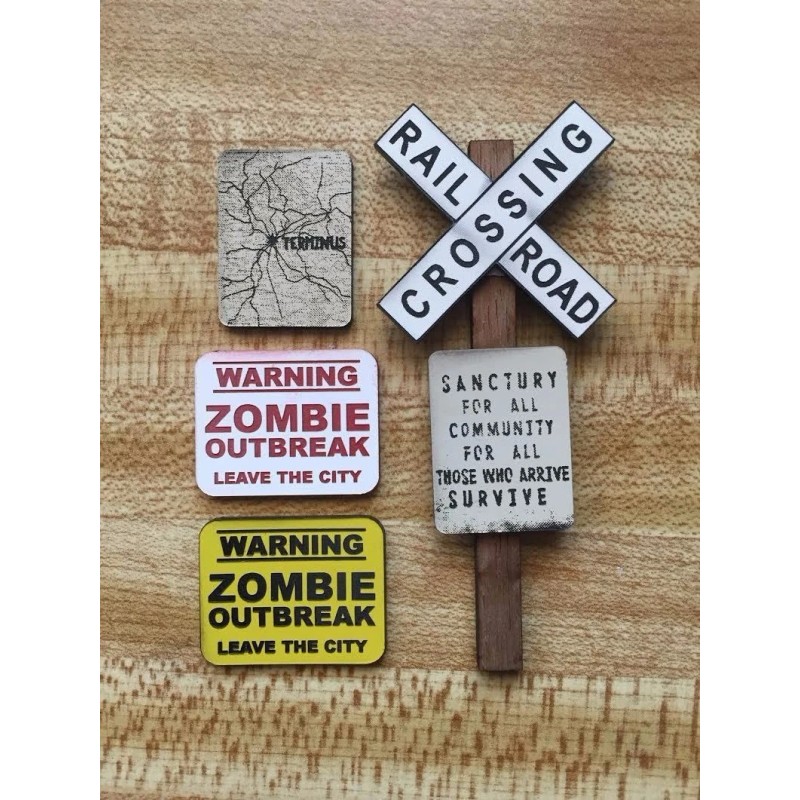 ULEKstore Railroad Crossing MOD for Stern's The Walking Dead pinball