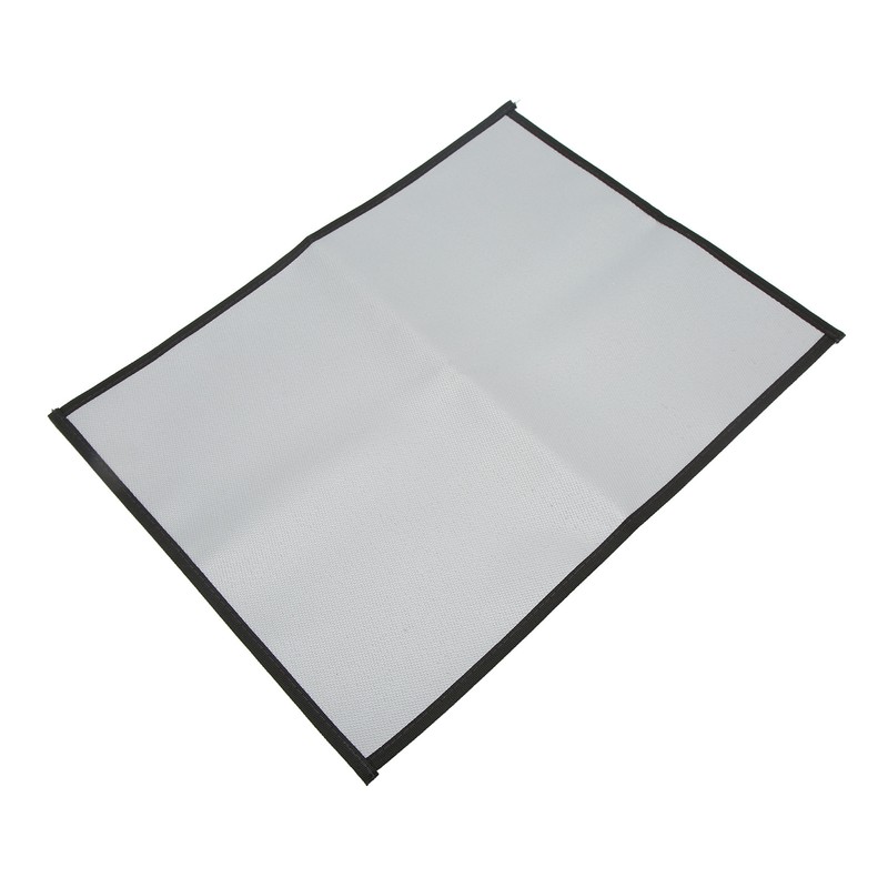 Fireproof Pad High Temperature Resistant Double Sided Silicone Coated Glass