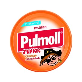 Pulmoll Junior Cough Pirate Orange Sugar-Free Pack of 10 x 50 g