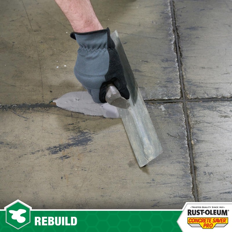 Rust-Oleum Concrete Saver Pro Pourable Concrete Repair, 10 lb, Limestone