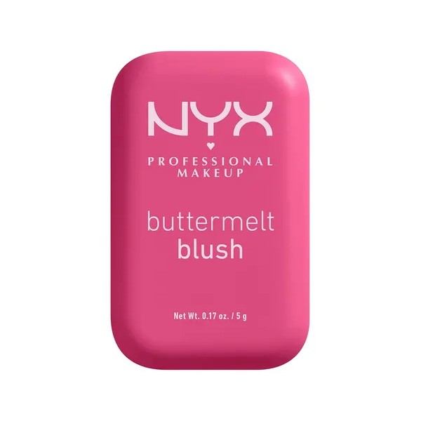 NYX Professional Makeup, Buttermelt Blush Tono Butta with Me, 5gr