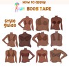 Skin Tone Boob Tape - Adhesive Breast Lift Tape -