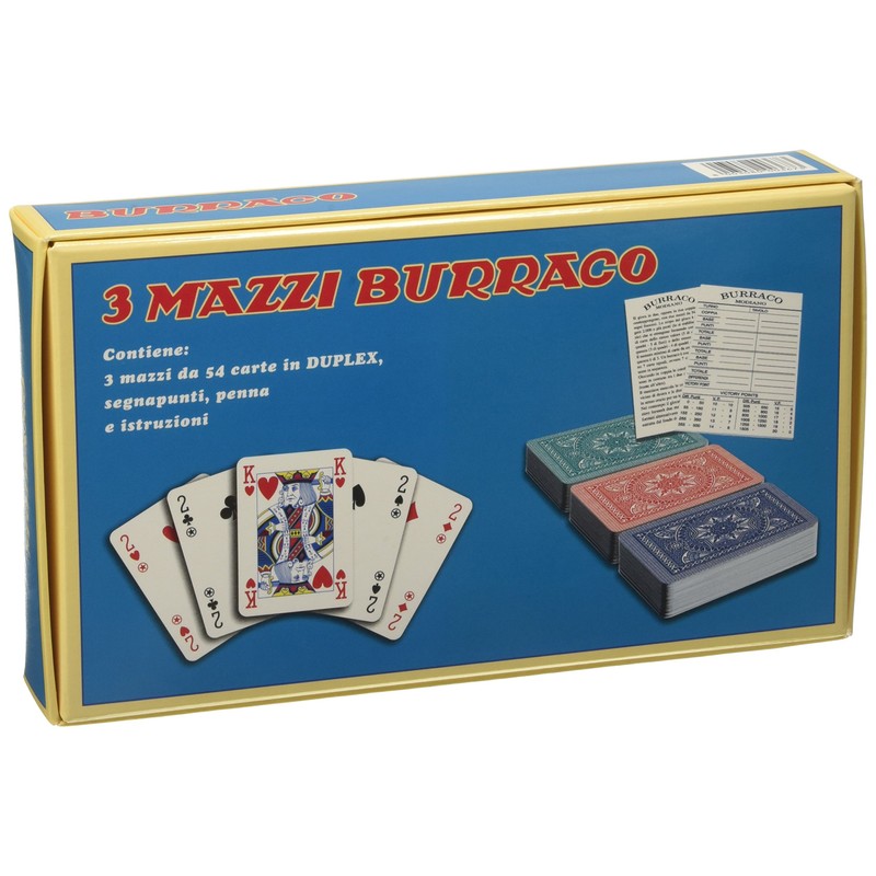 Modiano buraco Playing Cards 3 Deck of Cards for 6