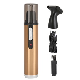 Multi Functional Electric Nose Hair Trimmer Eyebrow Cutter Trimming Machine   Luxury Gold(Luxury Gold )