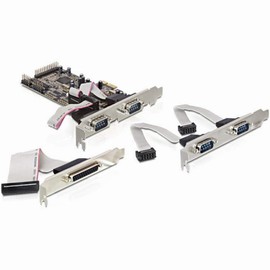 DeLOCK PCI Express map > 4 x Seriell, 1x Parallel