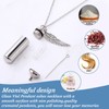 MTLEE Urn Necklace for Ashes Cremation Jewelry for Ashes, 6
