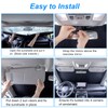 Windshield Sun Shade for 2009-2018 Dodge RAM 1500 Foldable Front