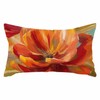 IBILIU Throw Pillow Covers Oil Painting Pretty Poppy Flower Cushion