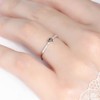 Tiny Heart Ring for Women Thin Stacking Dainty Gold Ring