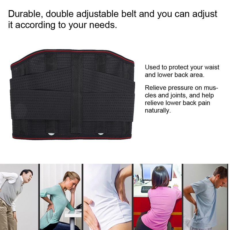 Self Heating Waist Belt Infrared Waist Protection Waist Support Brace(XXL